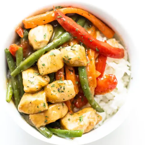 Chicken stir fry