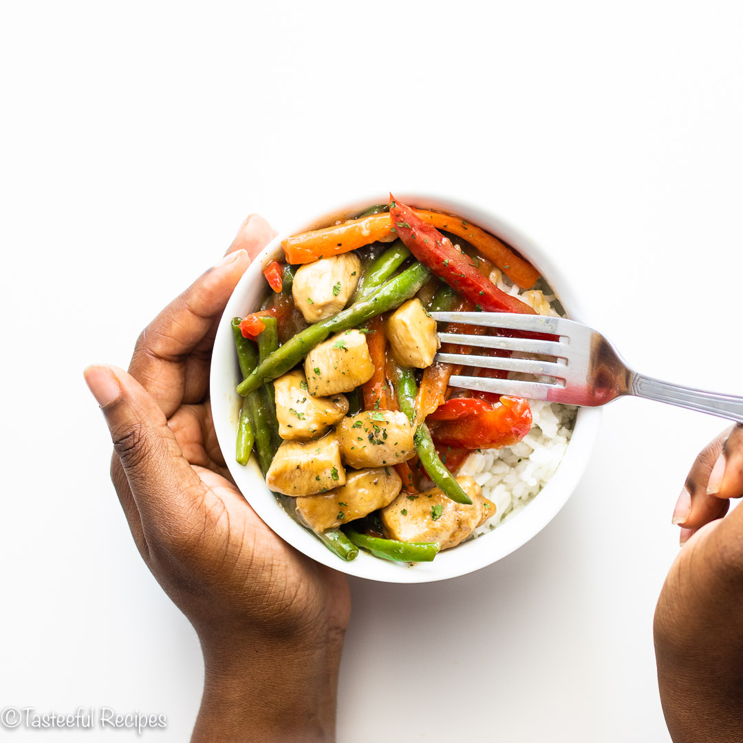 Chicken stir fry