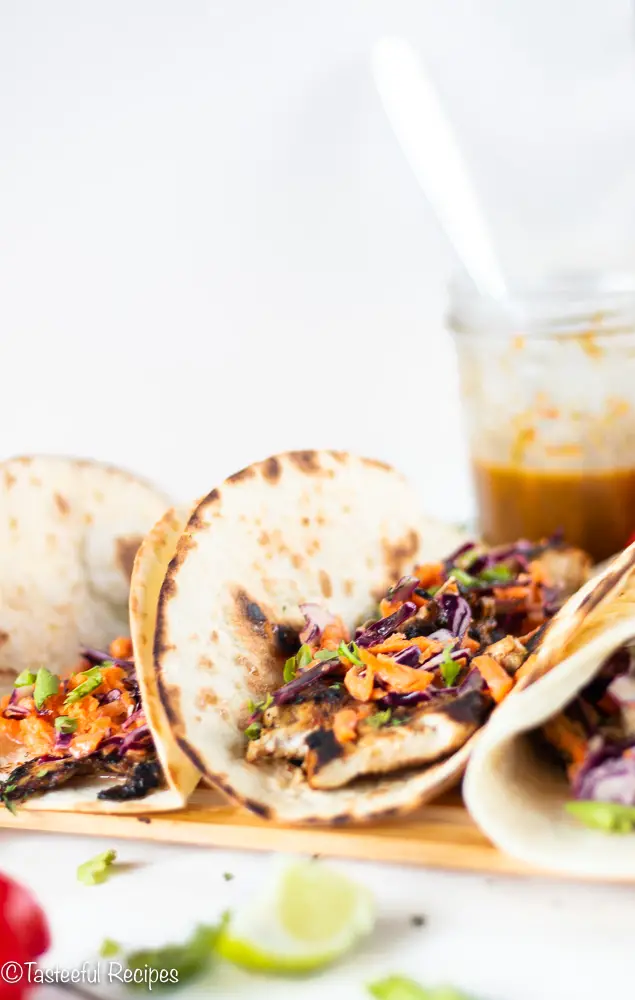 Jerk chicken tacos recipe