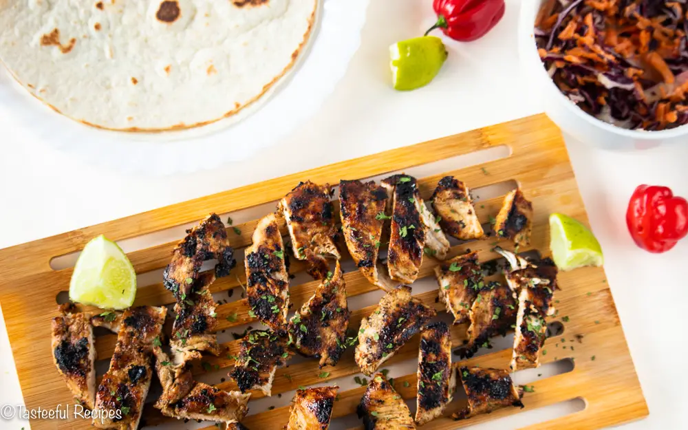 Jerk chicken tacos recipe