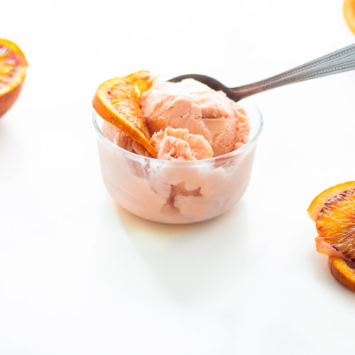 Blood orange ice cream recipe