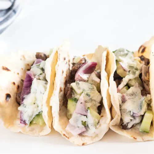 Greek teak tacos recipe
