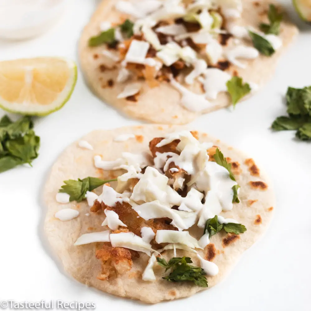 Crispy Coconut Fish Tacos with Lime Mayo Tasteeful Recipes