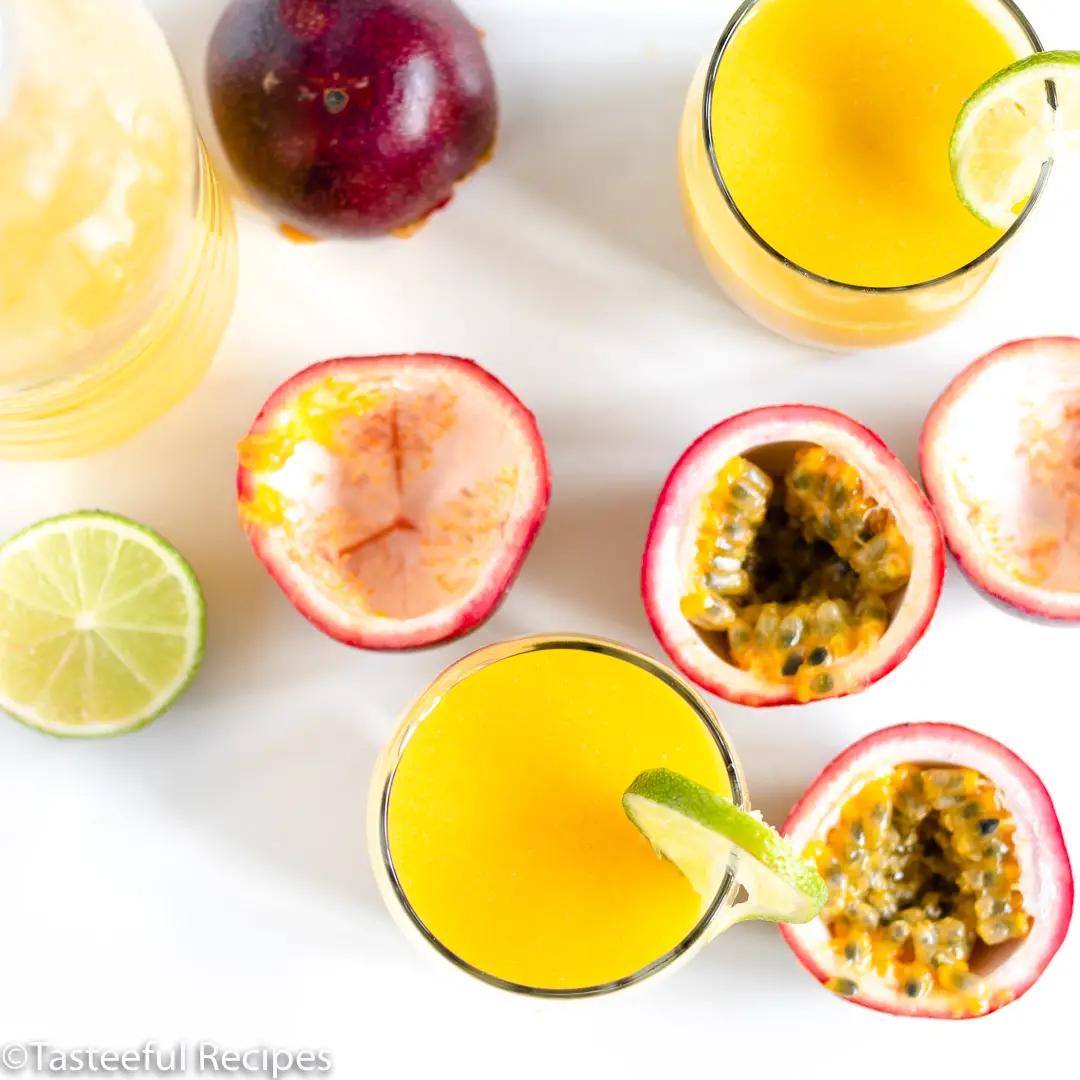 How To Make Homemade Passion Fruit Juice Recipe + Video